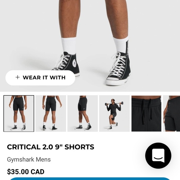 Gymshark Critical 2.0 Shorts - Picture 3 of 3